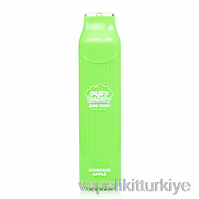 Vape Elektronik Sigara Puf Baba 6000 Tek Kullanımlık Ekşi Elma